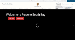 Desktop Screenshot of porschesouthbay.com